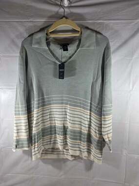 Izod Ladies Golf Ribbed Sweater XL